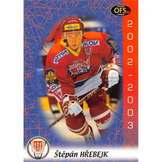 Extraliga OFS - Hřebejk Štěpán - 2002-03 OFS No.173