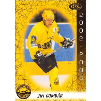 Extraliga OFS - Gombár Jiří - 2002-03 OFS No.191