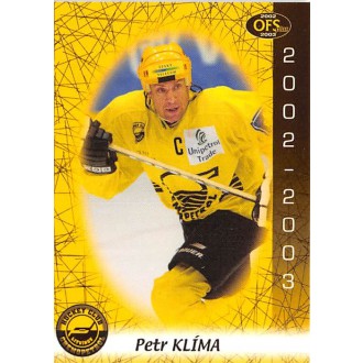 Extraliga OFS - Klíma Petr - 2002-03 OFS No.195