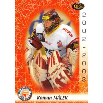 Extraliga OFS - Málek Roman - 2002-03 OFS No.244