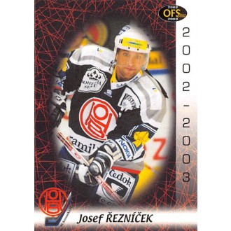 Extraliga OFS - Řezníček Josef - 2002-03 OFS No.265