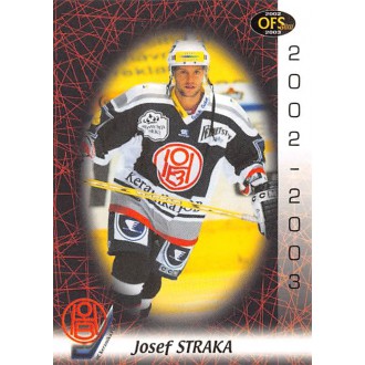 Extraliga OFS - Straka Josef - 2002-03 OFS No.266