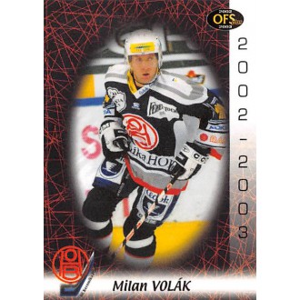 Extraliga OFS - Volák Milan - 2002-03 OFS No.272