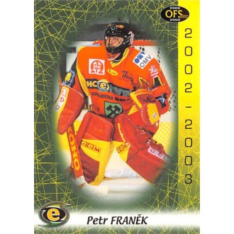 Extraliga OFS - Franěk Petr - 2002-03 OFS No.278