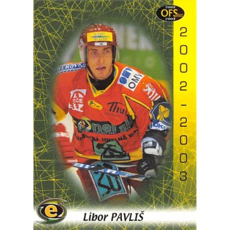 Extraliga OFS - Pavliš Libor - 2002-03 OFS No.289