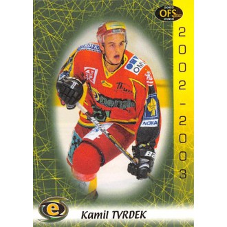 Extraliga OFS - Tvrdek Kamil - 2002-03 OFS No.296