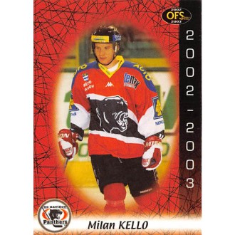 Extraliga OFS - Kello Michal - 2002-03 OFS No.304