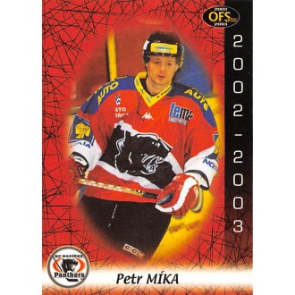 Extraliga OFS - Míka Petr - 2002-03 OFS No.307