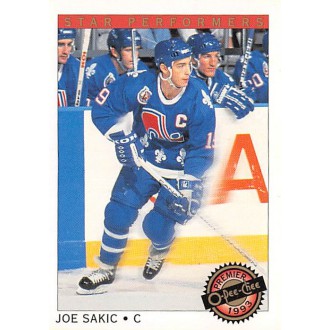 Insertní karty - Sakic Joe - 1992-93 OPC Premier Star Performers No.11