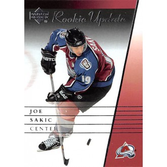 Řadové karty - Sakic Joe - 2002-03 Rookie Update No.25