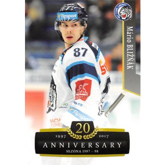 Extraliga OFS - Bližňák Mário - 2017-18 OFS Retro No.322a