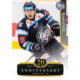 Extraliga OFS - Kvapil Marek - 2017-18 OFS Retro No.326