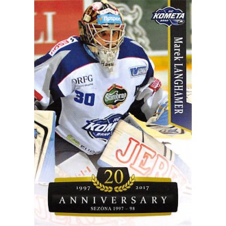 Extraliga OFS - Langhammer Marek - 2017-18 OFS Retro No.407