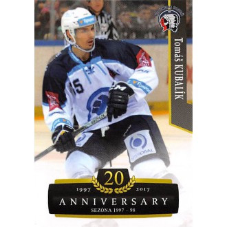 Extraliga OFS - Kubalík Tomáš - 2017-18 OFS Retro No.466