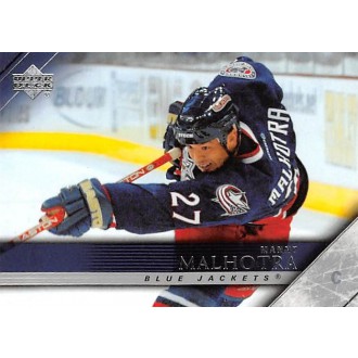 Řadové karty - Malhotra Manny - 2005-06 Upper Deck No.55