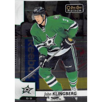 Řadové karty - Klingberg John - 2017-18 O-Pee-Chee Platinum No.58