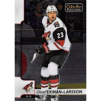 Řadové karty - Ekman-Larsson Oliver - 2017-18 O-Pee-Chee Platinum No.83