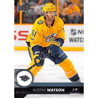 Řadové karty - Watson Austin - 2017-18 Upper Deck No.353