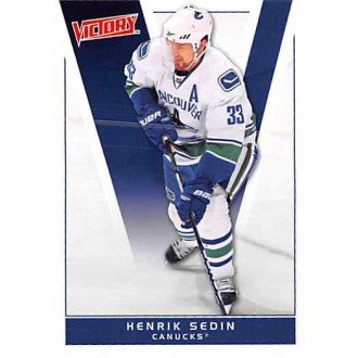 Řadové karty - Sedin Henrik - 2010-11 Victory No.191