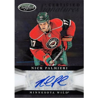 Podepsané karty - Palmieri Nick - 2012-13 Certified Signatures No.CS-NP