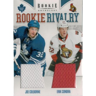 Jersey karty - Colborne Joe, Condra Erik - 2011-12 Rookie Anthology Rookie Rivalry Dual Jerseys No.48