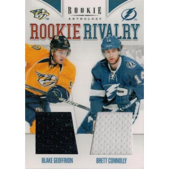 Jersey karty - Geoffrion Blake, Connolly Brett - 2011-12 Rookie Anthology Rookie Rivalry Dual Jerseys No.59