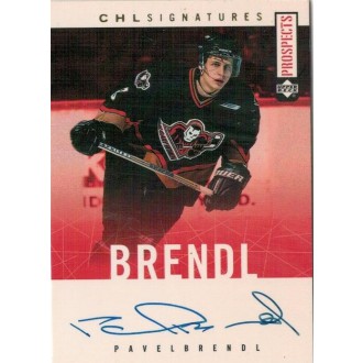 Podepsané karty - Brendl Pavel - 2000-01 CHL Prospects Autographs No.A-PB