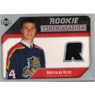 Jersey karty - Olesz Rostislav - 2005-06 Upper Deck Rookie Threads - black No.RT-RO