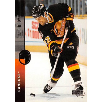 Řadové karty - Brown Jeff - 1994-95 Upper Deck No.34