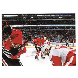 Řadové karty - Western Conference Action Puzzle Chicago Blackhawks Detroit Red Wings - 2013-14 Panini Stickers No.17