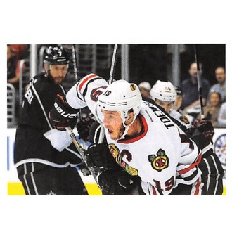 Řadové karty - Western Conference Action Puzzle Chicago Blackhawks Los Angeles Kings - 2013-14 Panini Stickers No.19
