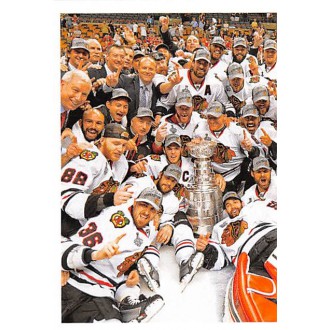 Řadové karty - Chicago Blackhawks Team Stanley Cup Champs Puzzle - 2013-14 Panini Stickers No.27
