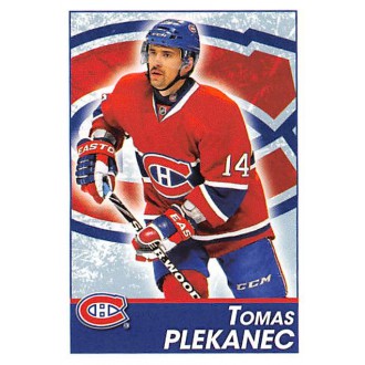 Řadové karty - Plekanec Tomáš - 2013-14 Panini Stickers No.91