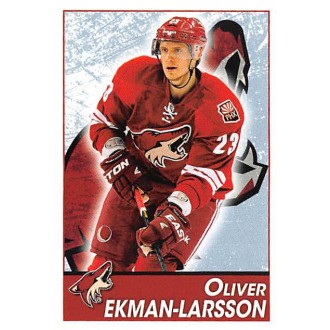 Řadové karty - Ekman-Larsson Oliver - 2013-14 Panini Stickers No.255