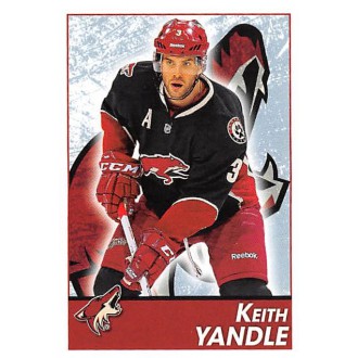 Řadové karty - Yandle Keith - 2013-14 Panini Stickers No.256