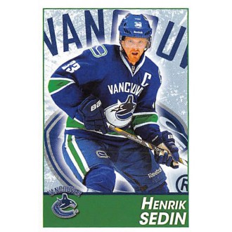 Řadové karty - Sedin Henrik - 2013-14 Panini Stickers No.289