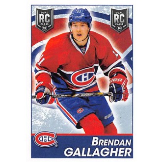 Řadové karty - Gallagher Brendan - 2013-14 Panini Stickers No.307