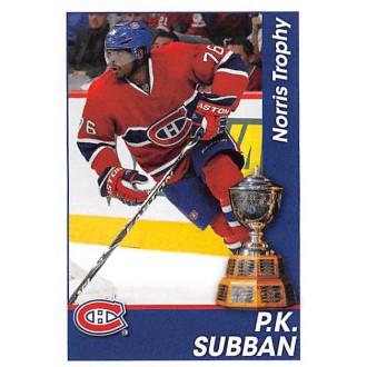 Řadové karty - Subban P.K. - 2013-14 Panini Stickers No.325