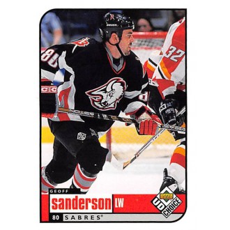 Řadové karty - Sanderson Geoff - 1998-99 UD Choice No.27