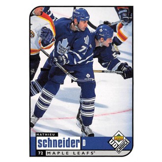 Řadové karty - Schneider Mathieu - 1998-99 UD Choice No.198