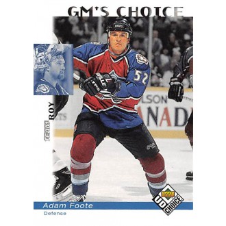 Řadové karty - Foote Adam - 1998-99 UD Choice No.228