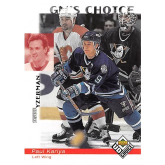 Řadové karty - Kariya Paul - 1998-99 UD Choice No.240
