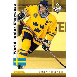 Řadové karty - Forsander Johan - 1998-99 UD Choice No.293