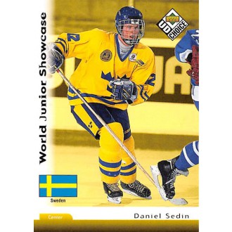 Řadové karty - Sedin Daniel - 1998-99 UD Choice No.294
