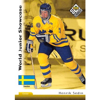 Řadové karty - Sedin Henrik - 1998-99 UD Choice No.295