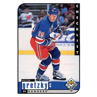 Řadové karty - Gretzky Wayne - 1998-99 UD Choice No.308