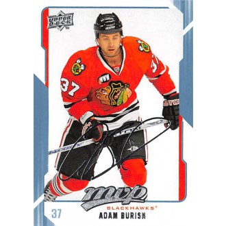 Řadové karty - Burish Adam - 2008-09 MVP No.64