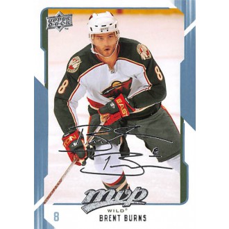 Řadové karty - Burns Brent - 2008-09 MVP No.144