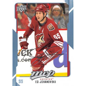 Řadové karty - Jovanovski Ed - 2008-09 MVP No.224