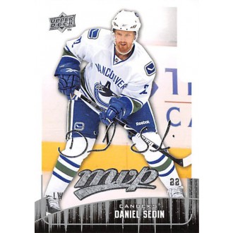 Řadové karty - Sedin Daniel - 2009-10 MVP No.18